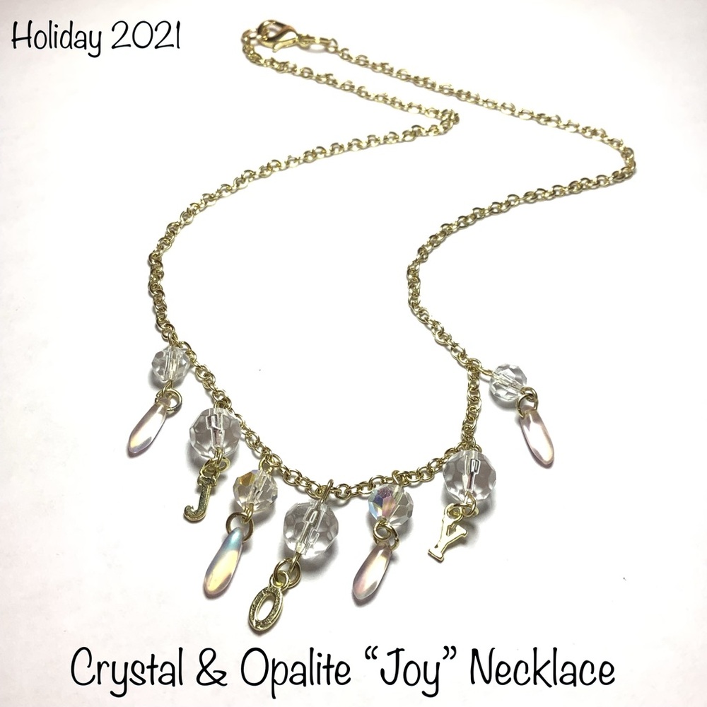 🆕Crystal & Opalite “Joy” Necklace